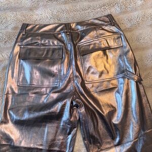 Forever 21 Shimmering Metallic Pants